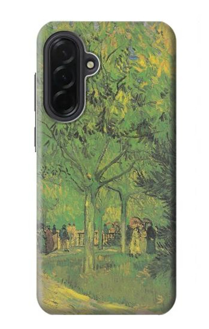 S3748 Van Gogh A Lane in a Public Garden Hülle Schutzhülle Taschen für Samsung Galaxy A36