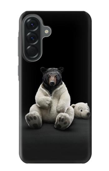 S0878 Black Bear Hülle Schutzhülle Taschen für Samsung Galaxy A56