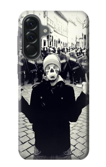 S1108 Skull Mask Man Protester Hülle Schutzhülle Taschen für Samsung Galaxy A56