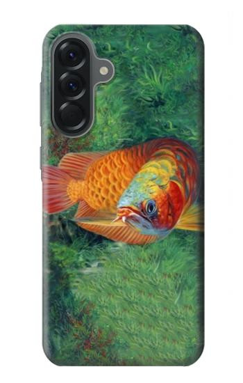 S1157 Red Arowana Fish Hülle Schutzhülle Taschen für Samsung Galaxy A56