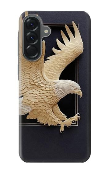 S1383 Paper Sculpture Eagle Hülle Schutzhülle Taschen für Samsung Galaxy A56