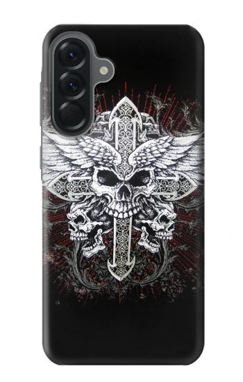 S1434 Skull Wing Tattoo Biker Hülle Schutzhülle Taschen für Samsung Galaxy A56