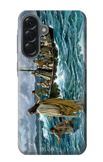S1722 Jesus Walk on The Sea Hülle Schutzhülle Taschen für Samsung Galaxy A56