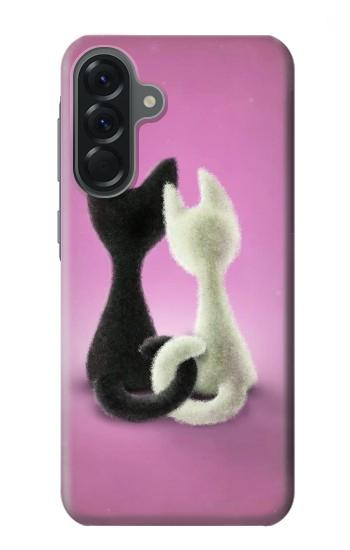 S1832 Love Cat Hülle Schutzhülle Taschen für Samsung Galaxy A56