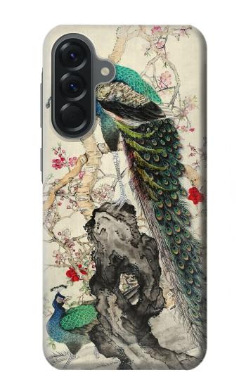 S2086 Peacock Painting Hülle Schutzhülle Taschen für Samsung Galaxy A56
