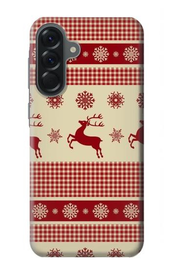 S2310 Christmas Snow Reindeers Hülle Schutzhülle Taschen für Samsung Galaxy A56