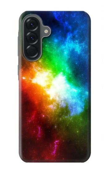 S2312 Colorful Rainbow Space Galaxy Hülle Schutzhülle Taschen für Samsung Galaxy A56