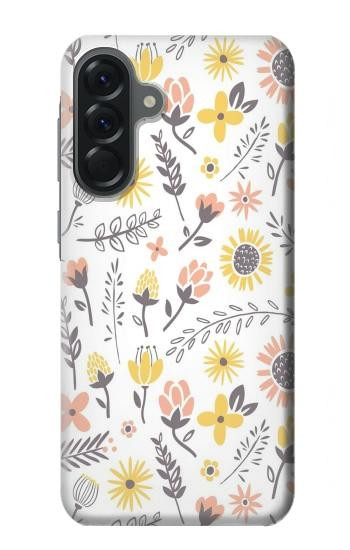 S2354 Pastel Flowers Pattern Hülle Schutzhülle Taschen für Samsung Galaxy A56