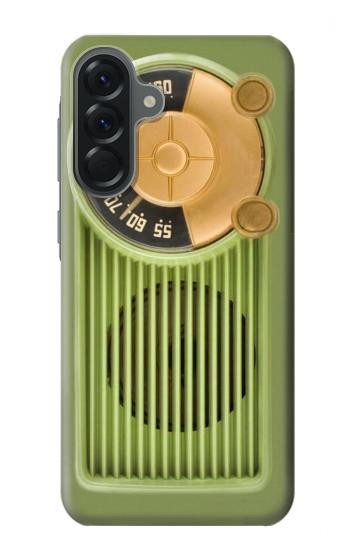 S2656 Vintage Bakelite Radio Green Hülle Schutzhülle Taschen für Samsung Galaxy A56