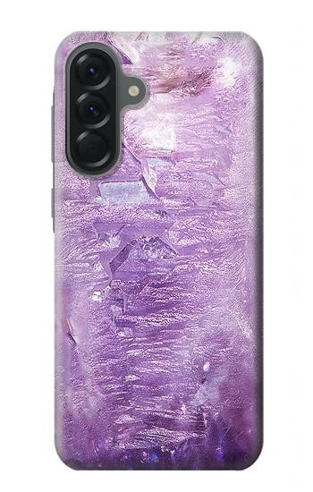 S2690 Amethyst Crystals Graphic Printed Hülle Schutzhülle Taschen für Samsung Galaxy A56