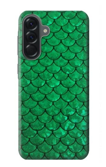 S2704 Green Fish Scale Pattern Graphic Hülle Schutzhülle Taschen für Samsung Galaxy A56