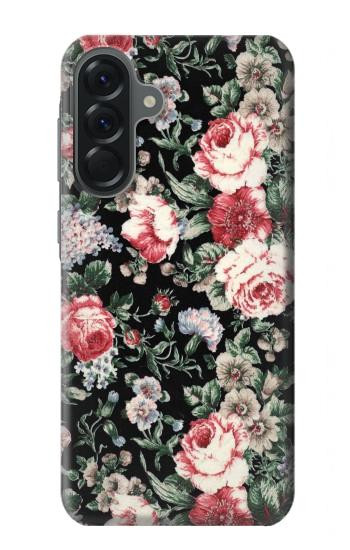 S2727 Vintage Rose Pattern Hülle Schutzhülle Taschen für Samsung Galaxy A56