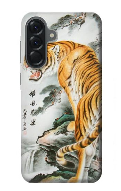 S2750 Oriental Chinese Tiger Painting Hülle Schutzhülle Taschen für Samsung Galaxy A56