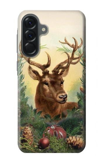 S2841 Vintage Reindeer Christmas Hülle Schutzhülle Taschen für Samsung Galaxy A56