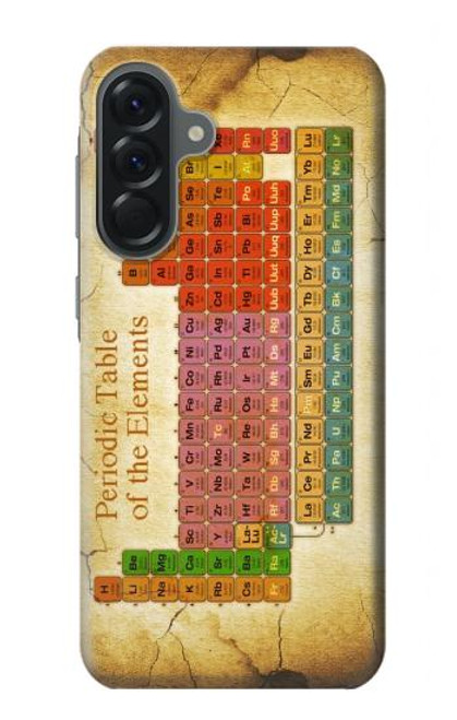 S2934 Vintage Periodic Table of Elements Hülle Schutzhülle Taschen für Samsung Galaxy A56