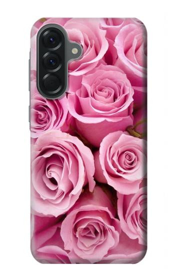 S2943 Pink Rose Hülle Schutzhülle Taschen für Samsung Galaxy A56