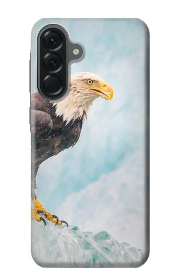 S3843 Bald Eagle On Ice Hülle Schutzhülle Taschen für Samsung Galaxy A56