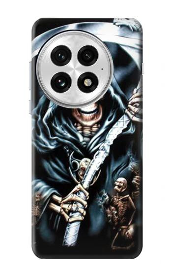 S0295 Grim Reaper Hülle Schutzhülle Taschen für OnePlus 13