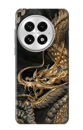 S0426 Gold Dragon Hülle Schutzhülle Taschen für OnePlus 13