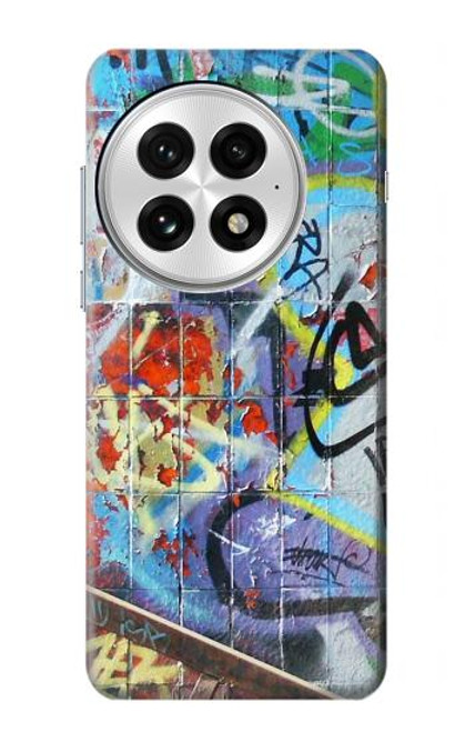 S0588 Wall Graffiti Hülle Schutzhülle Taschen für OnePlus 13