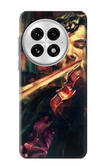 S0723 Violin Art Paint Hülle Schutzhülle Taschen für OnePlus 13