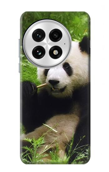 S1073 Panda Enjoy Eating Hülle Schutzhülle Taschen für OnePlus 13