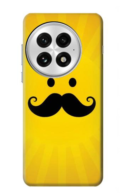 S1145 Yellow Mustache Sun Hülle Schutzhülle Taschen für OnePlus 13