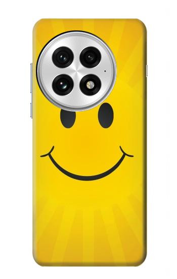 S1146 Yellow Sun Smile Hülle Schutzhülle Taschen für OnePlus 13