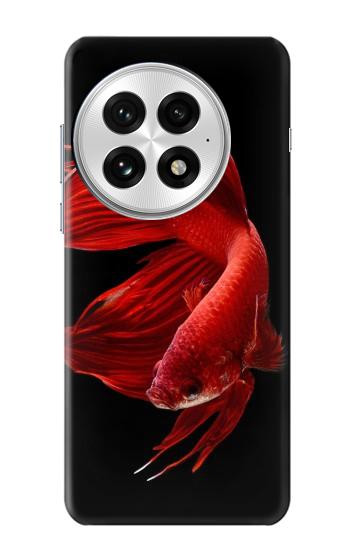 S2092 Red Siamese Fighting Fish Hülle Schutzhülle Taschen für OnePlus 13