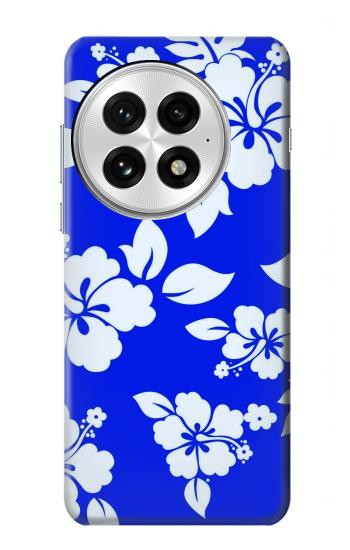 S2244 Hawaiian Hibiscus Blue Pattern Hülle Schutzhülle Taschen für OnePlus 13