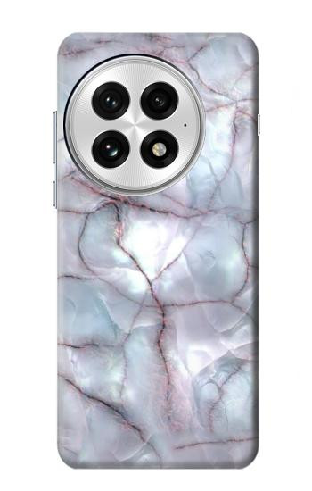 S2316 Dark Blue Marble Texture Graphic Print Hülle Schutzhülle Taschen für OnePlus 13