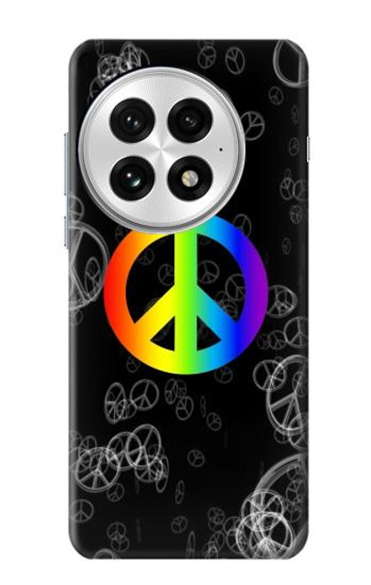 S2356 Peace Sign Hülle Schutzhülle Taschen für OnePlus 13
