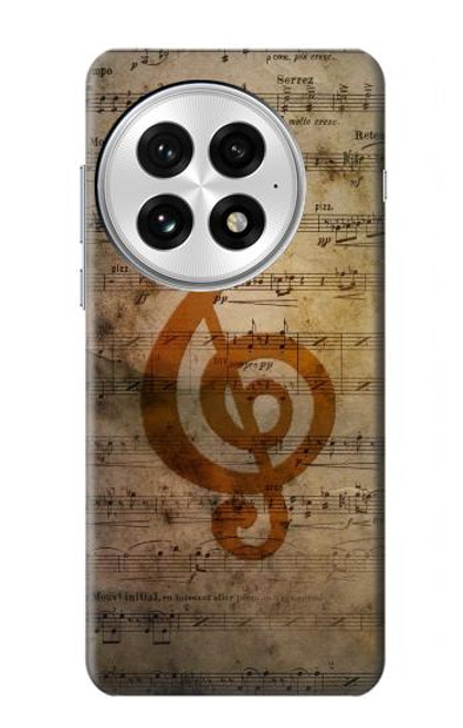 S2368 Sheet Music Notes Hülle Schutzhülle Taschen für OnePlus 13
