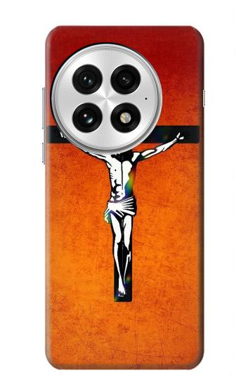 S2421 Jesus Christ On The Cross Hülle Schutzhülle Taschen für OnePlus 13