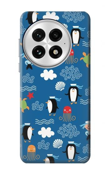 S2572 Marine Penguin Pattern Hülle Schutzhülle Taschen für OnePlus 13
