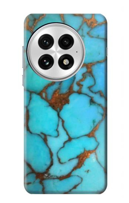 S2685 Aqua Turquoise Gemstone Graphic Printed Hülle Schutzhülle Taschen für OnePlus 13