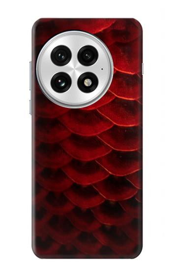 S2879 Red Arowana Fish Scale Hülle Schutzhülle Taschen für OnePlus 13