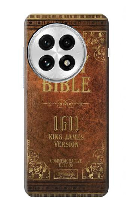S2890 Holy Bible 1611 King James Version Hülle Schutzhülle Taschen für OnePlus 13