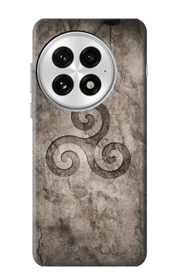 S2892 Triskele Symbol Stone Texture Hülle Schutzhülle Taschen für OnePlus 13