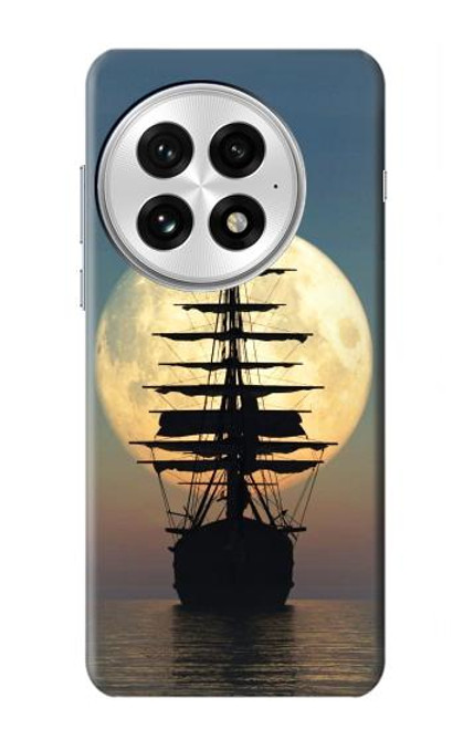 S2897 Pirate Ship Moon Night Hülle Schutzhülle Taschen für OnePlus 13