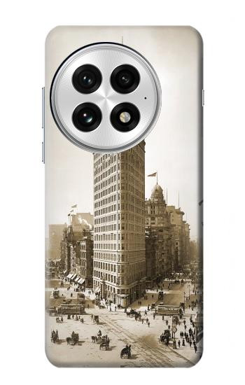 S3046 Old New York Flatiron Building Hülle Schutzhülle Taschen für OnePlus 13