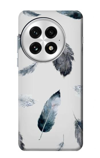 S3085 Feather Paint Pattern Hülle Schutzhülle Taschen für OnePlus 13