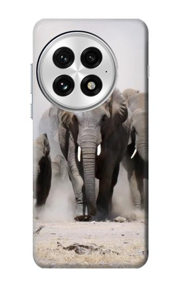 S3142 African Elephant Hülle Schutzhülle Taschen für OnePlus 13