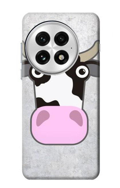 S3257 Cow Cartoon Hülle Schutzhülle Taschen für OnePlus 13