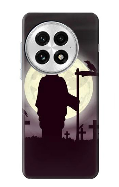 S3262 Grim Reaper Night Moon Cemetery Hülle Schutzhülle Taschen für OnePlus 13