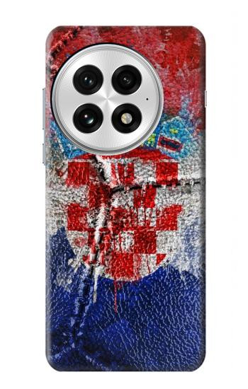 S3313 Croatia Flag Vintage Football Graphic Hülle Schutzhülle Taschen für OnePlus 13