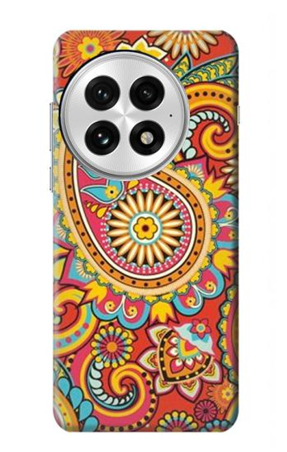S3402 Floral Paisley Pattern Seamless Hülle Schutzhülle Taschen für OnePlus 13