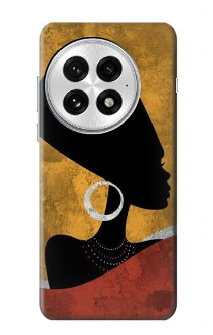 S3453 African Queen Nefertiti Silhouette Hülle Schutzhülle Taschen für OnePlus 13