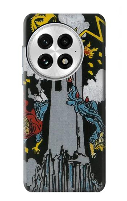 S3745 Tarot Card The Tower Hülle Schutzhülle Taschen für OnePlus 13