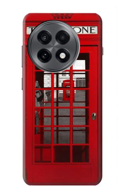 S0058 British Red Telephone Box Hülle Schutzhülle Taschen für OnePlus 13R